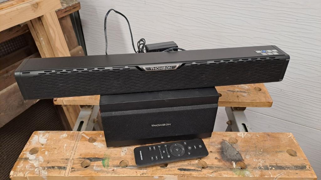 Thomson Bluetooth speaker met subwoofer, Audio, Tv en Foto, Luidsprekers, Gebruikt, Overige typen, Minder dan 60 watt, Overige merken