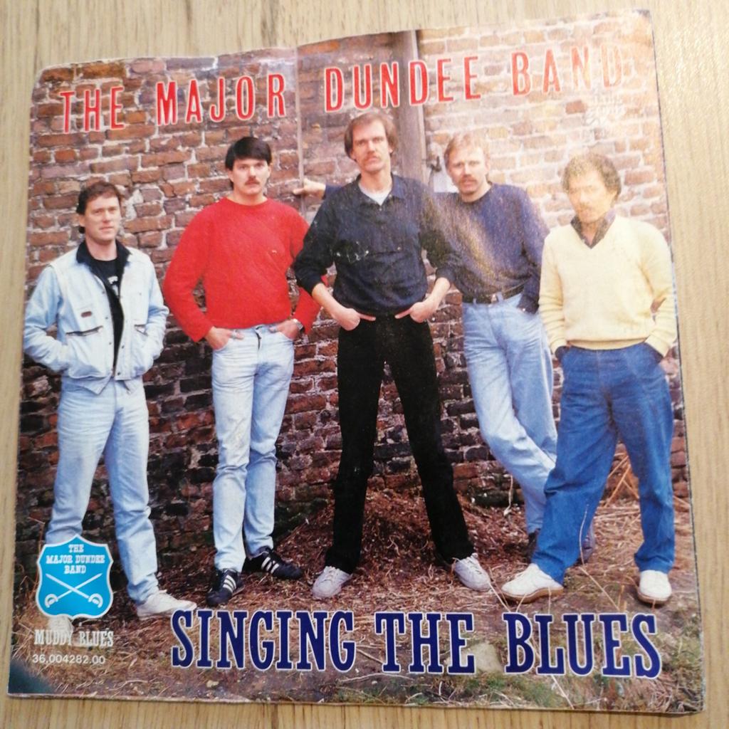 Major dundee band /singing the blues(telstar 4282), Ophalen of Verzenden, Gebruikt, Pop