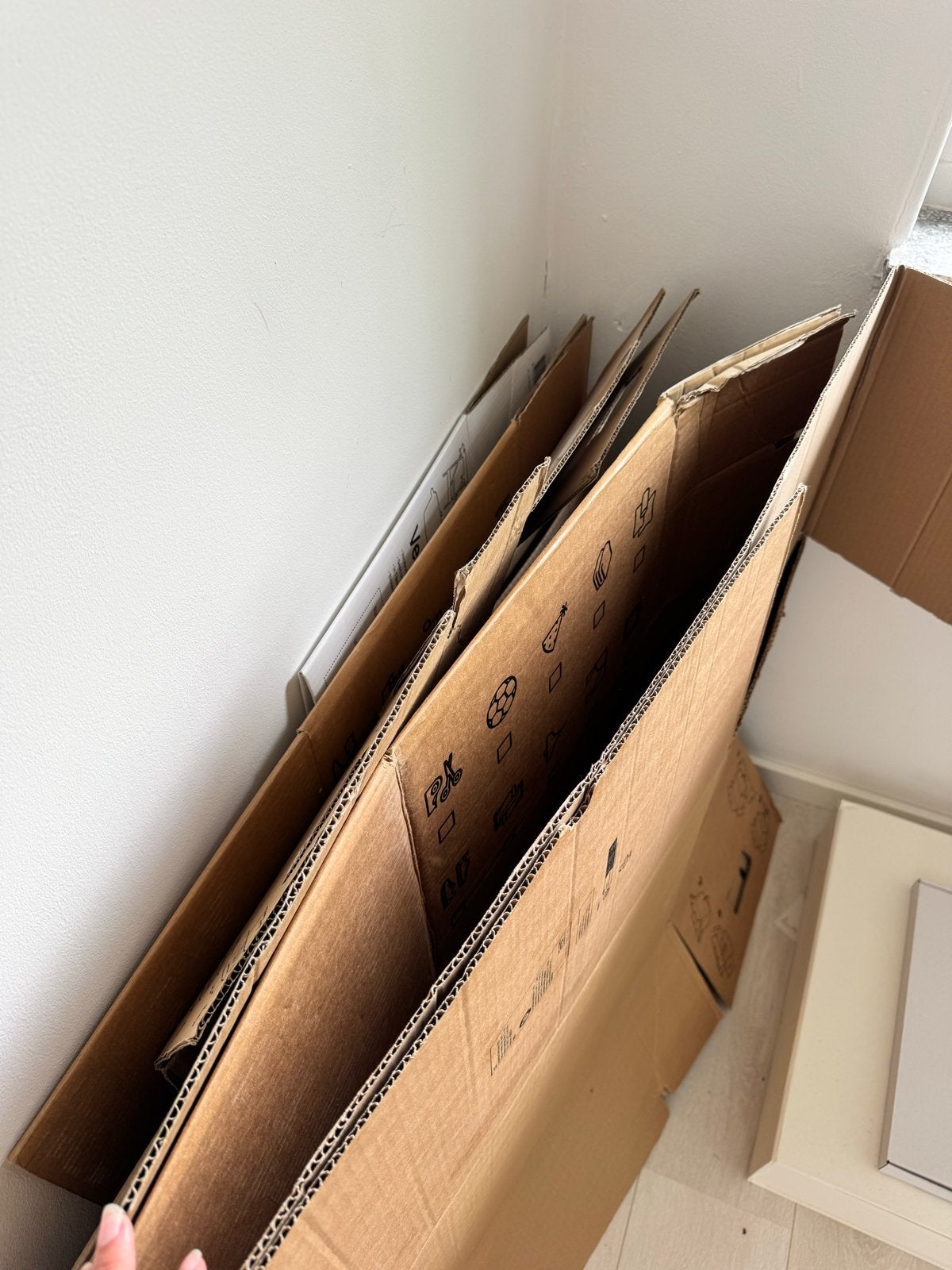 6 Verhuisdozen, diverse maten, Ophalen, 100 cm of meer, 60 cm of meer, 50 cm of meer