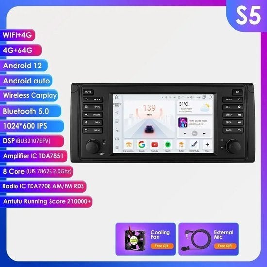 CarPlay - Multimedia Autoradio - Car CarPlay Scherm - Autora, Corvance B.V., Verzenden, Nieuw, Corvancebol@gmail.com