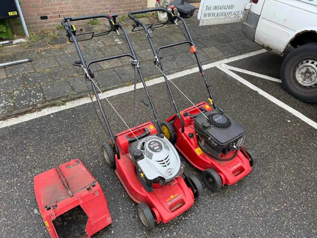 Uit ontruiming verkregen 2 x grasmaaiers, Ophalen, Gebruikt, Wolfgarten, Nvt