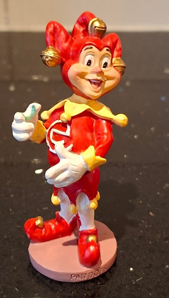 AH Efteling 2001 figuur: Pardoes Valentijn, Ophalen of Verzenden, Zo goed als nieuw, Beeldje of Poppetje