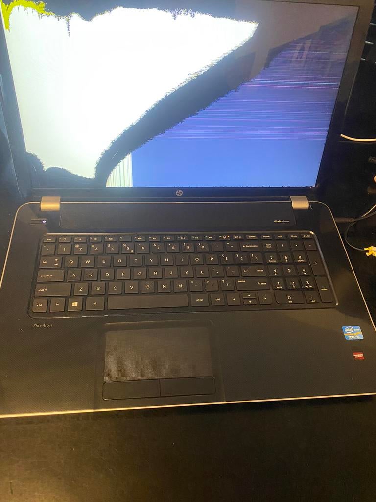 Snelle i5 hp pavilion laptop gebroken scherm werkt nog, Ophalen of Verzenden, Zo goed als nieuw