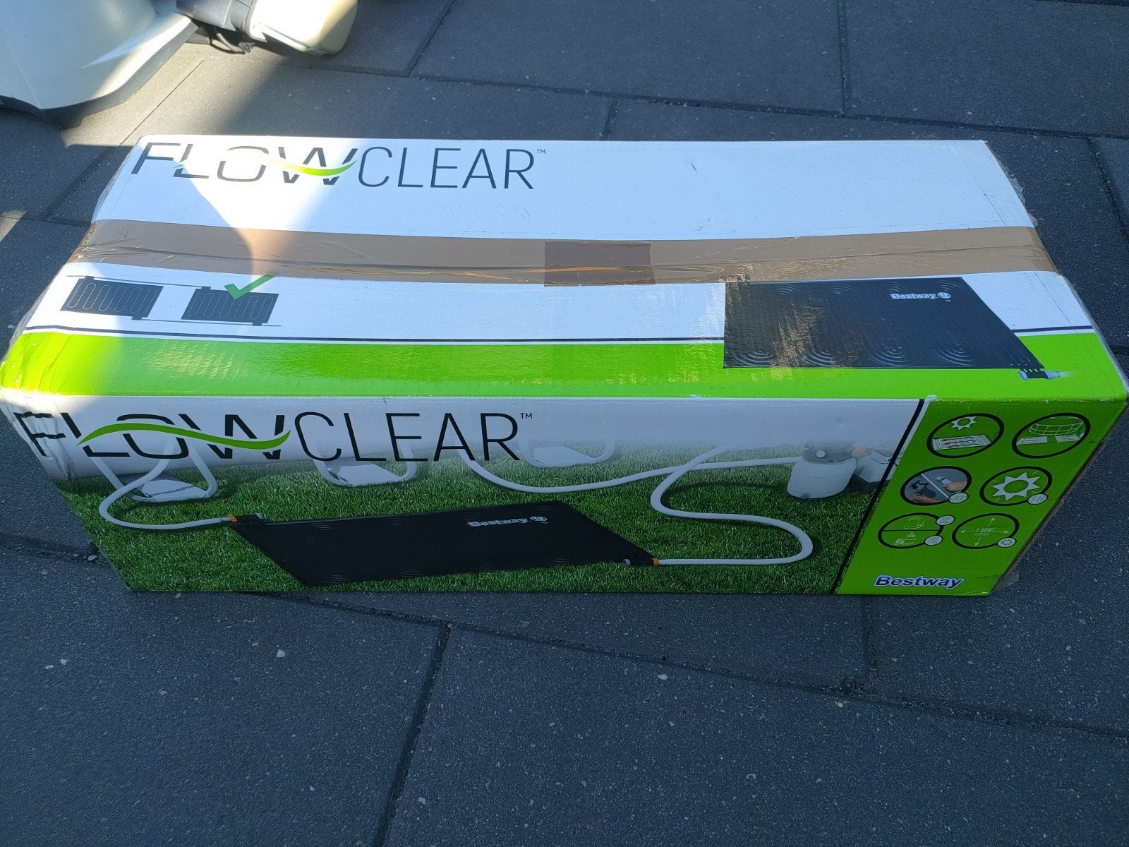 Solar mat zwembad verwarming + toebehoren, Tuin en Terras, Zwembad-toebehoren, Ophalen of Verzenden, Nieuw