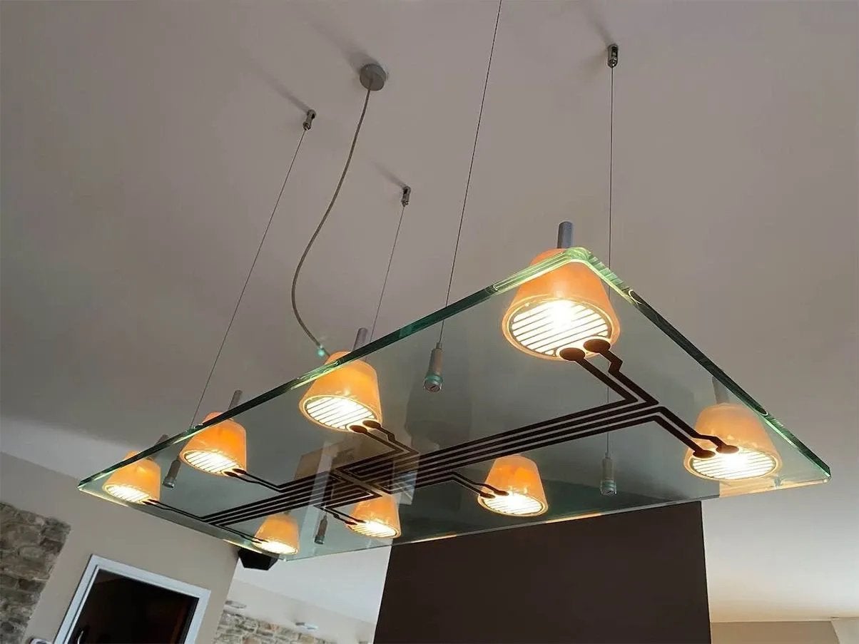 Flos lastra 8 design lamp, Ophalen, Glas