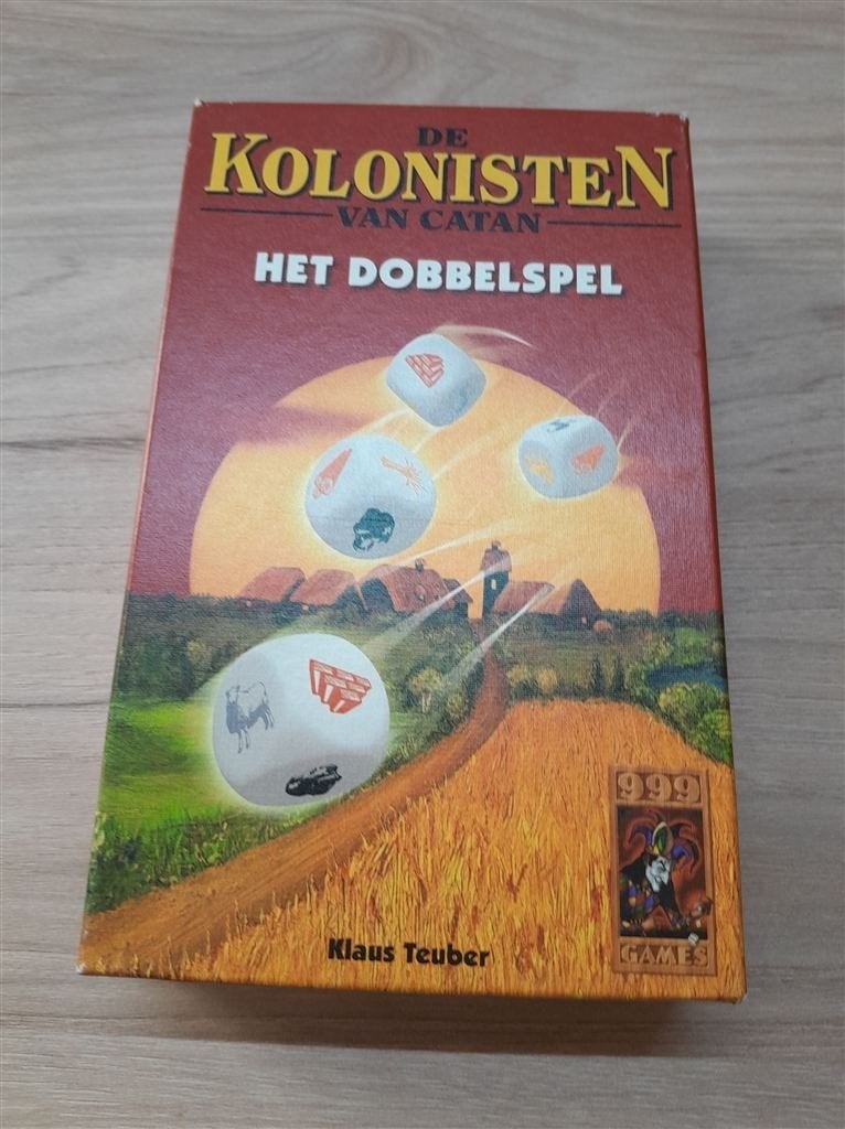 De kolonisten van Catan - het dobbelspel - s3738, Hobby en Vrije tijd, Verzenden, Zo goed als nieuw
