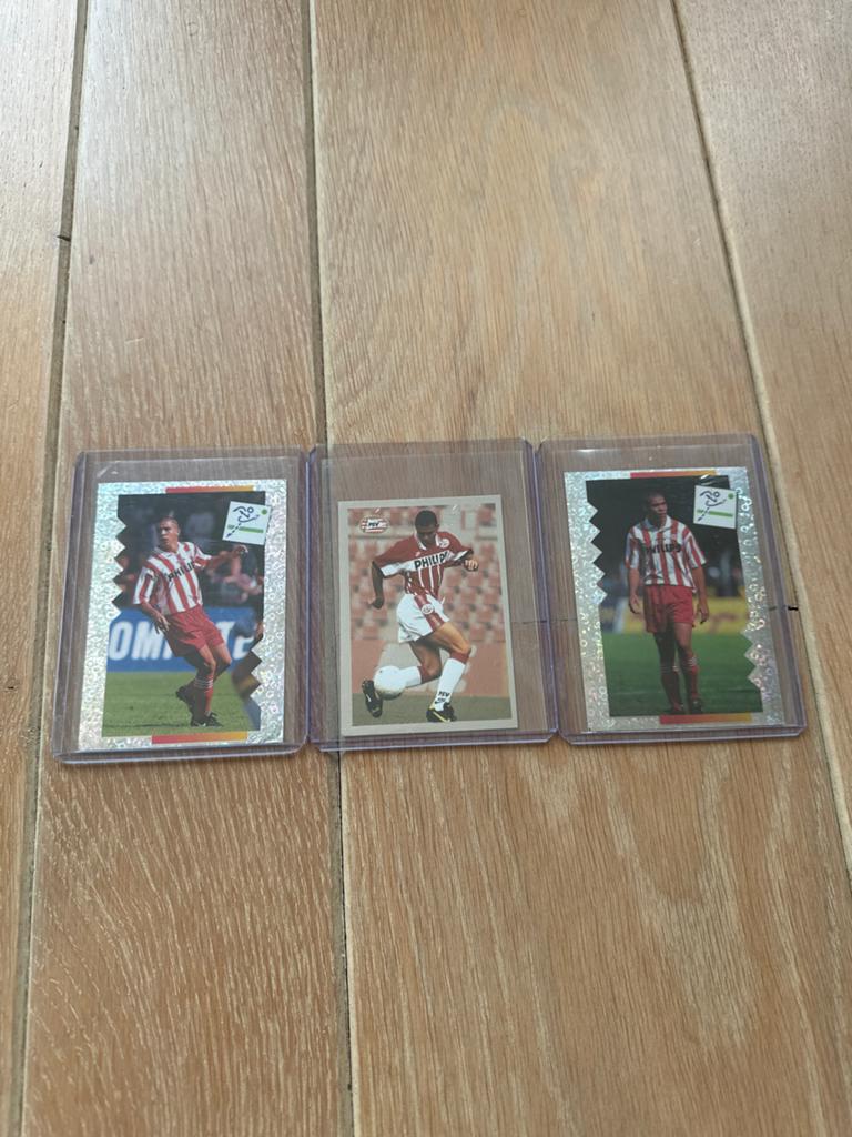 Panini Ronaldo Nazario PSV Stickers - Zeldzaam Origineel, Ophalen of Verzenden, Gebruikt, Meerdere stickers