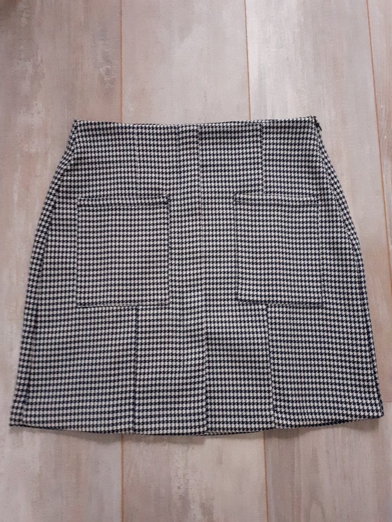 Mooie pied de poule rok, MANGO, maat S, NIEUW., Kleding | Dames, Mango, Zwart, Nieuw, Ophalen of Verzenden