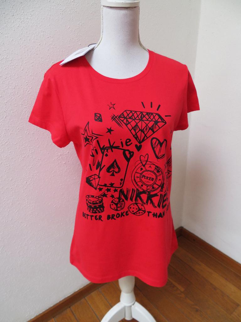 G45 NIKKIE nieuw met kaartje shirt rood maat 38, Kleding | Dames, T-shirts, Maat 38/40 (M), Nieuw, Ophalen of Verzenden, Rood