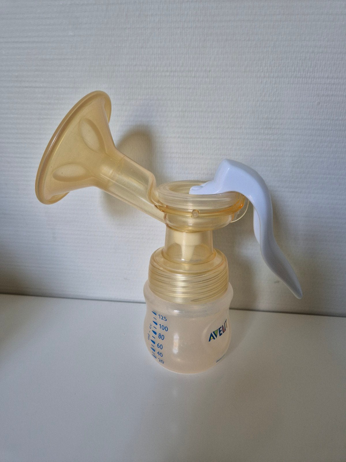Philips Avent handkolf met insulated tas en adapters, Ophalen of Verzenden, Gebruikt