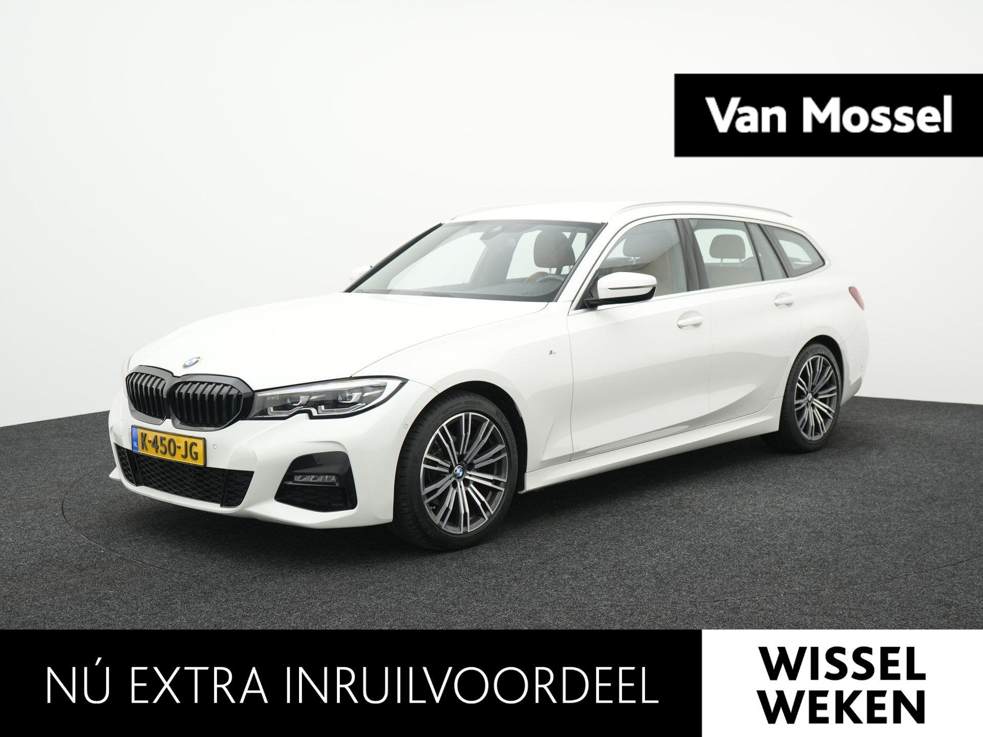 BMW 3-serie Touring 318i High Executive Edition | M-Sport Pa, Automaat, Achterwielaandrijving, Gebruikt, Wit