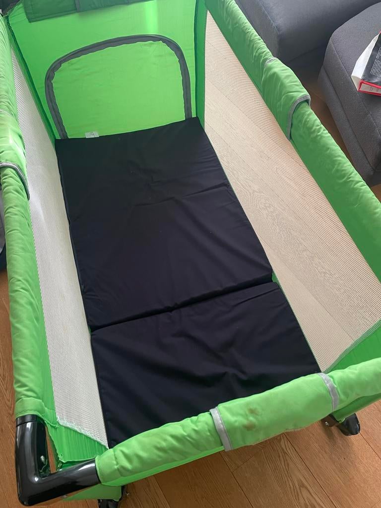 BabyPlanet Reisbedje - Groen, Ophalen, Zo goed als nieuw, Reisbedje