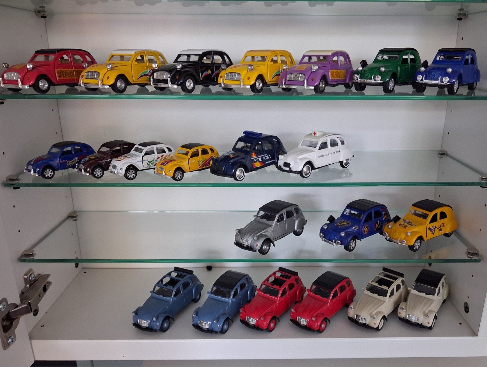 Verzameling van 2CV modelauto's, Ophalen, Zo goed als nieuw, Overige typen