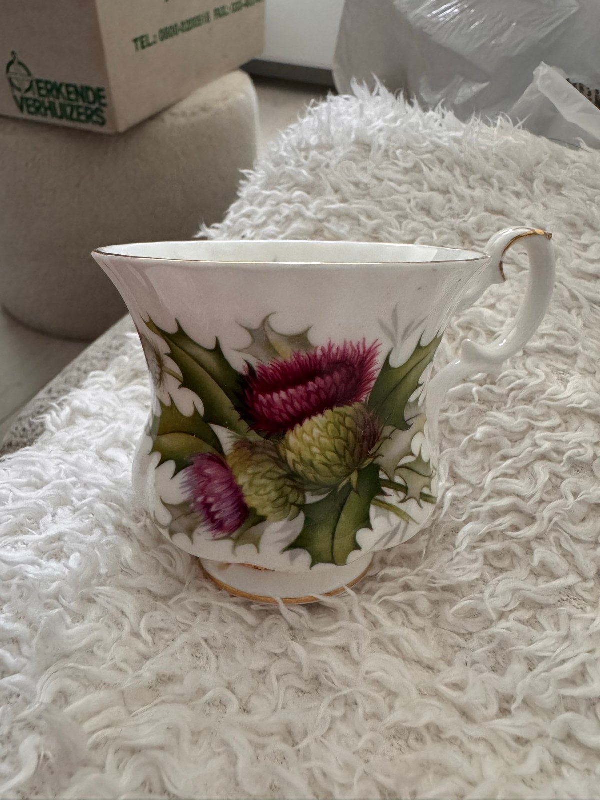 Diverse collectie antiek porselein: Royal Albert, Paragon, M, Ophalen