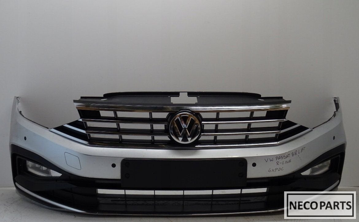 VW PASSAT B8 FACELIFT R-LINE 3G0 BUMPER LEVERBAAR!!, Gebruikt, -, Volkswagen, -