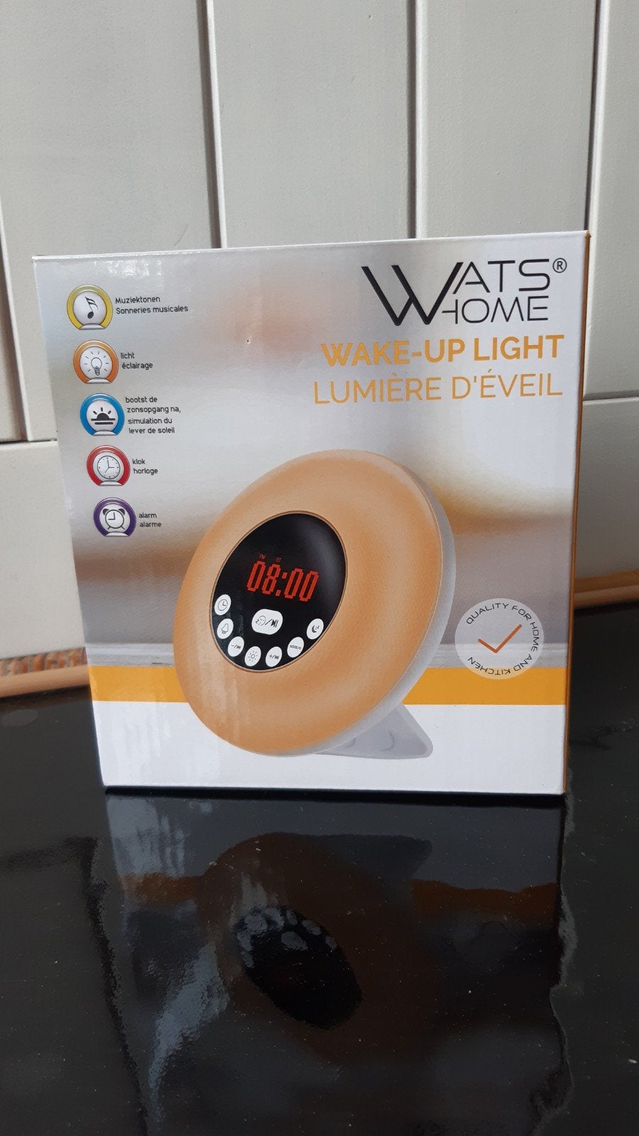 Wekker wake up, Ophalen, Wandklok