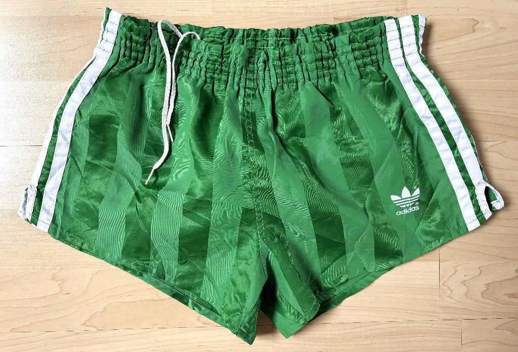 Adidas vintage sportbroek maat 4 groen, Ophalen of Verzenden, Adidas, Voetbal, Gedragen