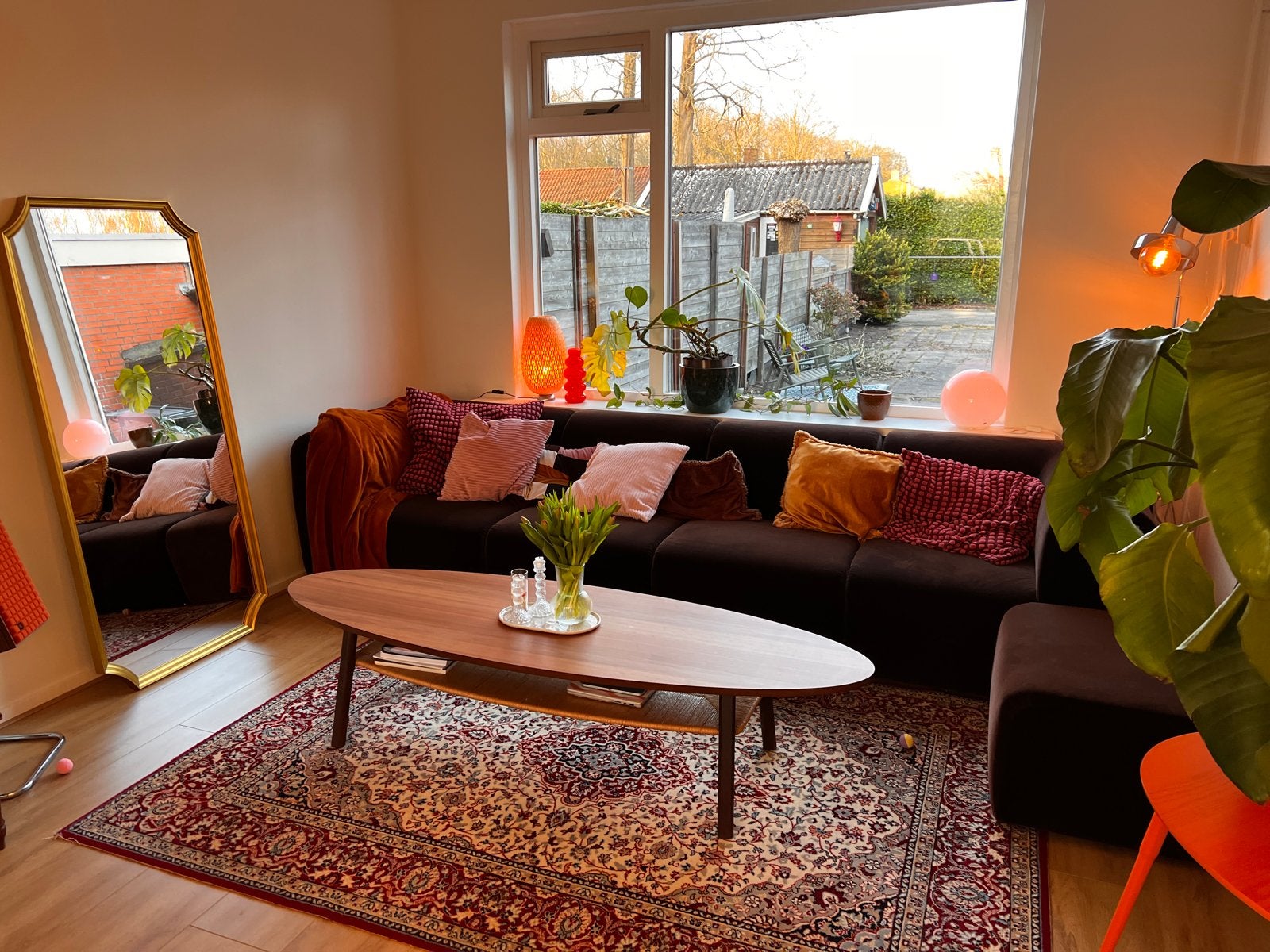 🧡 IKEA STOCKHOLM 2025 4-zitsbank met hocker | bruin | ZGAN, Ophalen, Modern/ mid century/ japandi, 300 cm of meer, 75 tot 100 cm