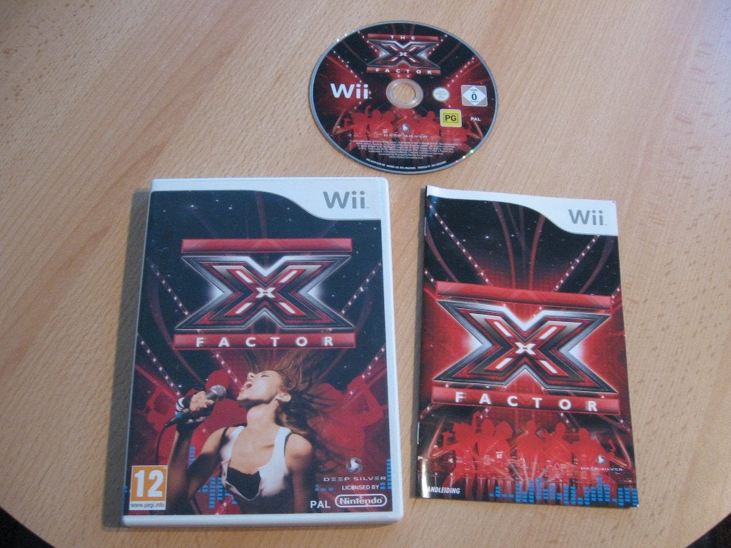 Wii spel: X-Factor, Spelcomputers en Games, 1 speler, Ophalen of Verzenden, Zo goed als nieuw, Vanaf 3 jaar