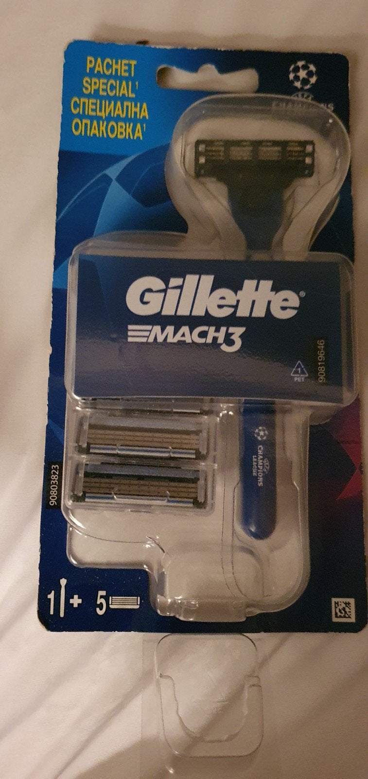 Gilette  mach 3 houder en 5 mesjes, Verzenden, Nieuw, Scheren en Epileren