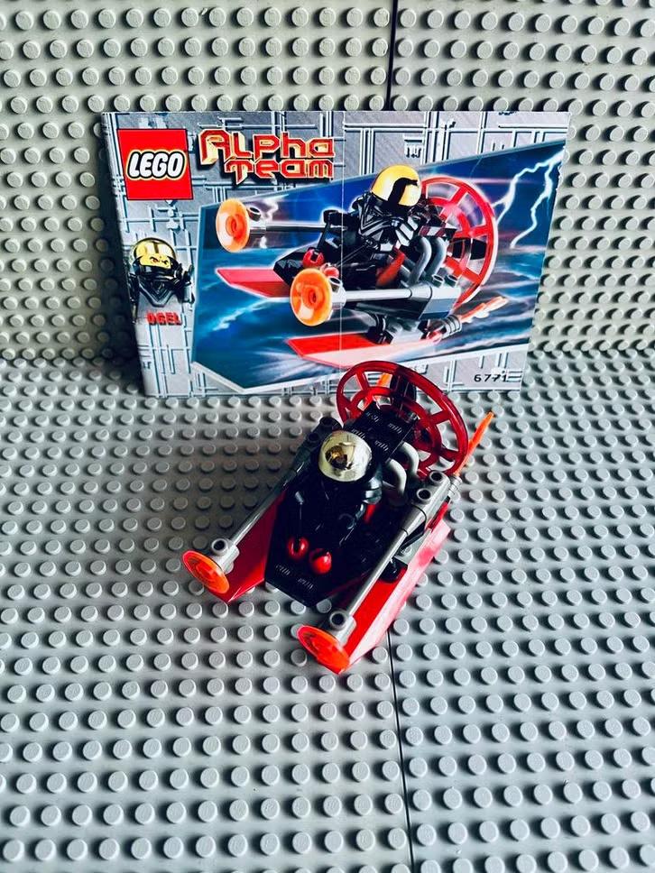 LEGO Alpha Team 6771 Ogel Command Striker, Compleet, Gebruikt, Overige thema's, Lego