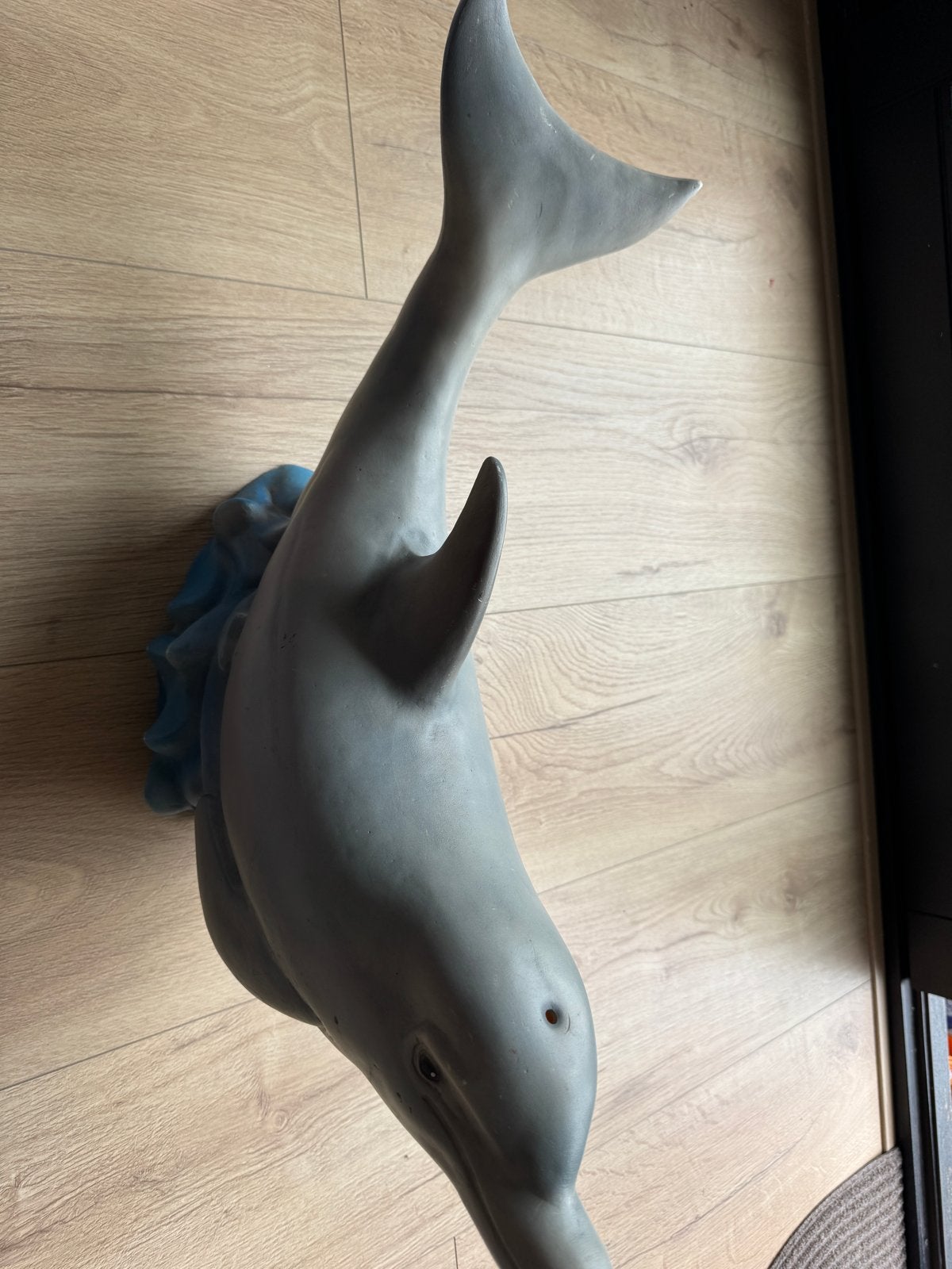 Heico Dolfijn Lamp (zonder lamp) - Origineel Vintage Jaren ', Ophalen of Verzenden