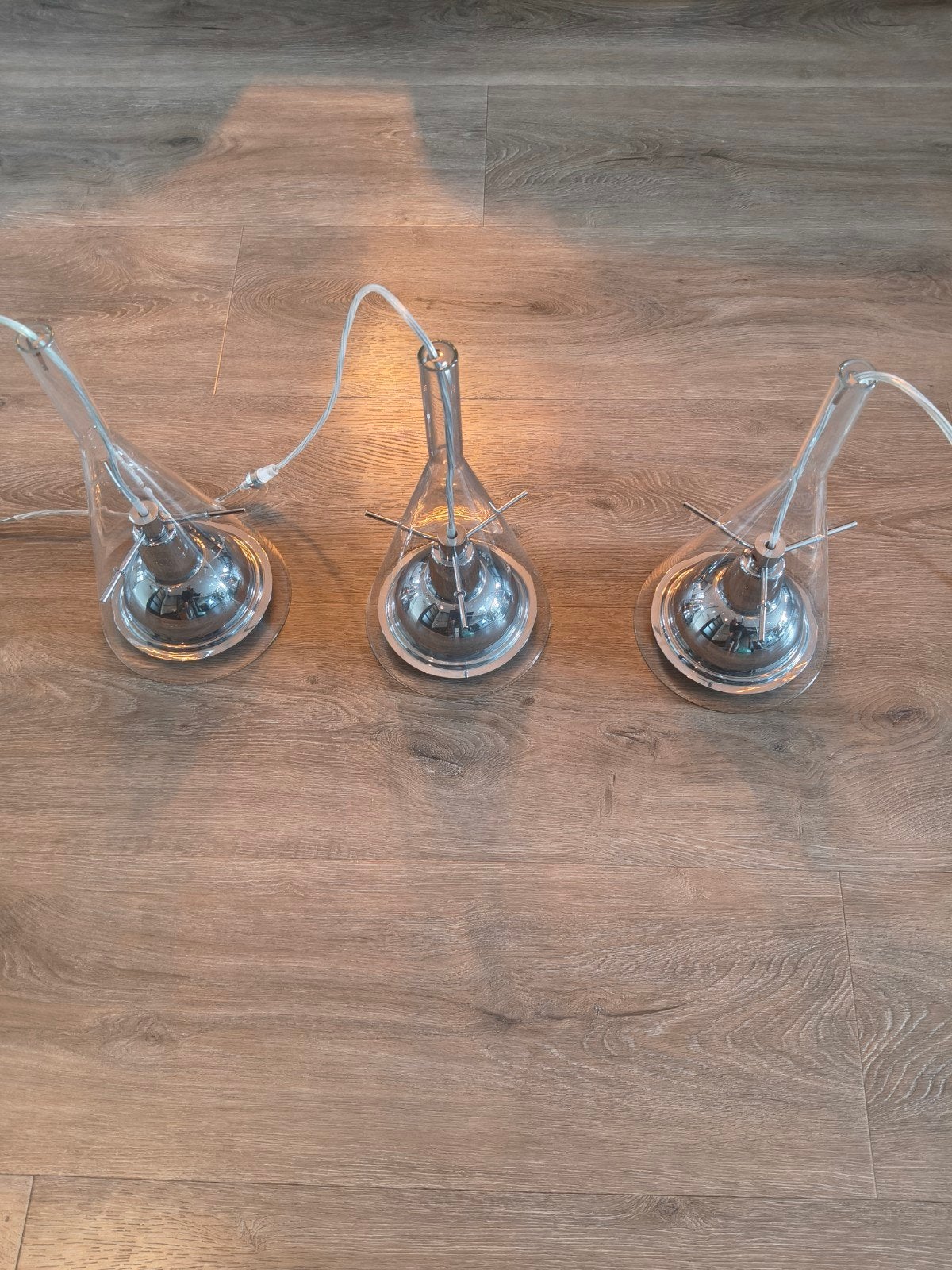 Fontana Arte Flûte, Ophalen of Verzenden, Gebruikt, Glas, E14 (klein)