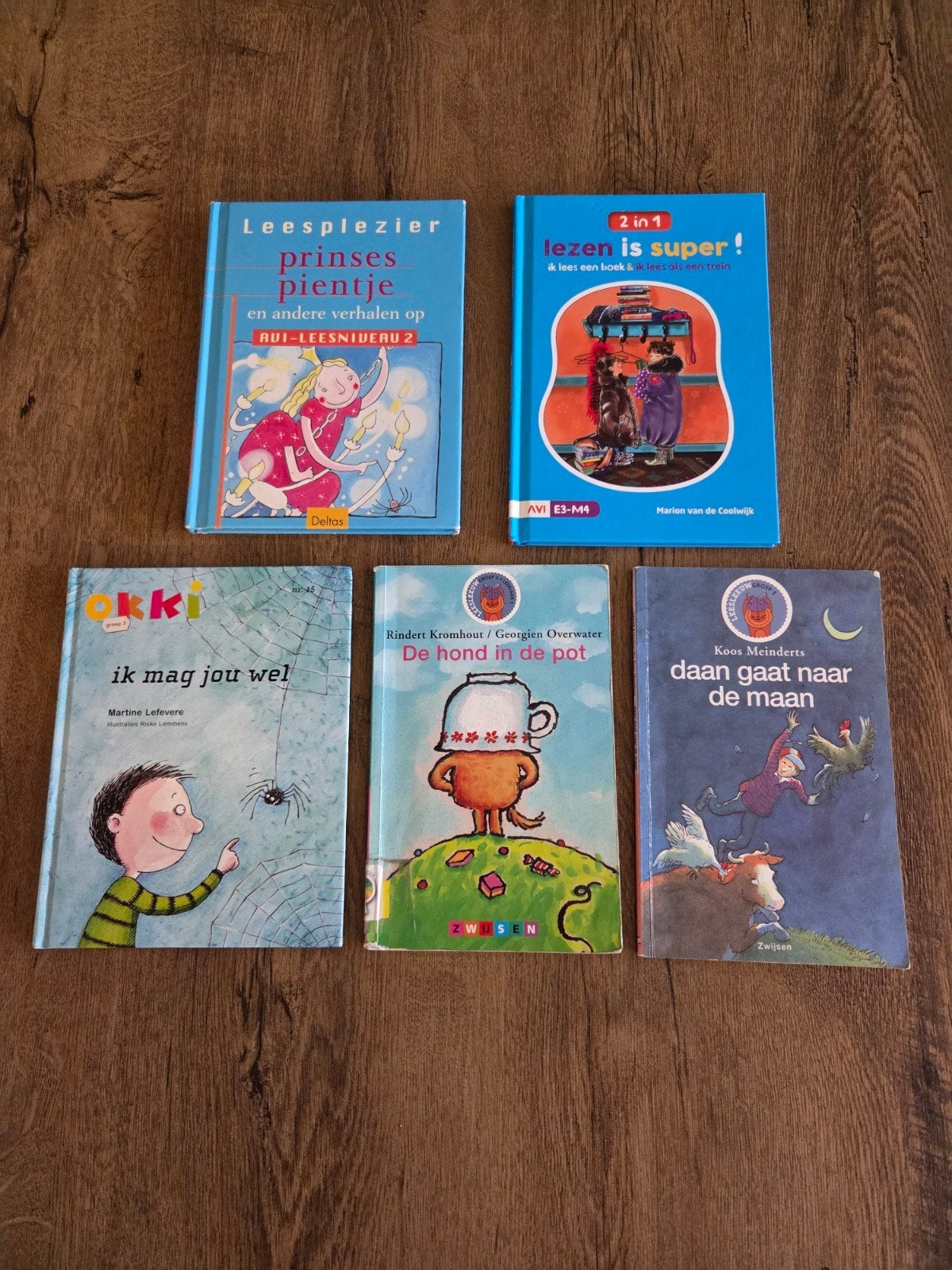 Kinderboeken AVI Start tot AVI E3-M4 - 8 stuks, Ophalen, Gelezen, Diverse auteurs, Fictie algemeen