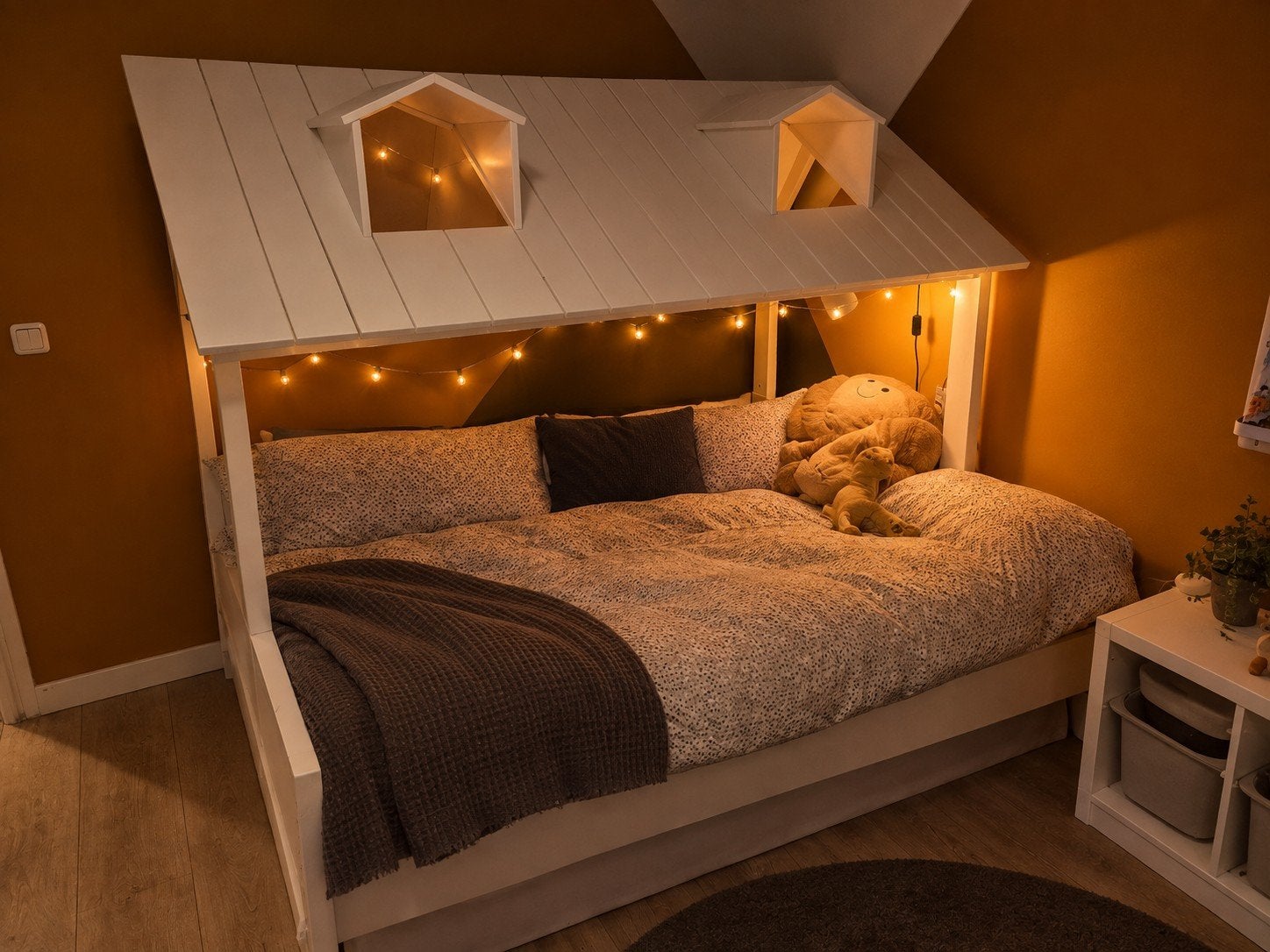 Lifetime Beach House Bed - Kinderbed met dak, Huis en Inrichting, Ophalen, Gebruikt, Wit, Tweepersoons