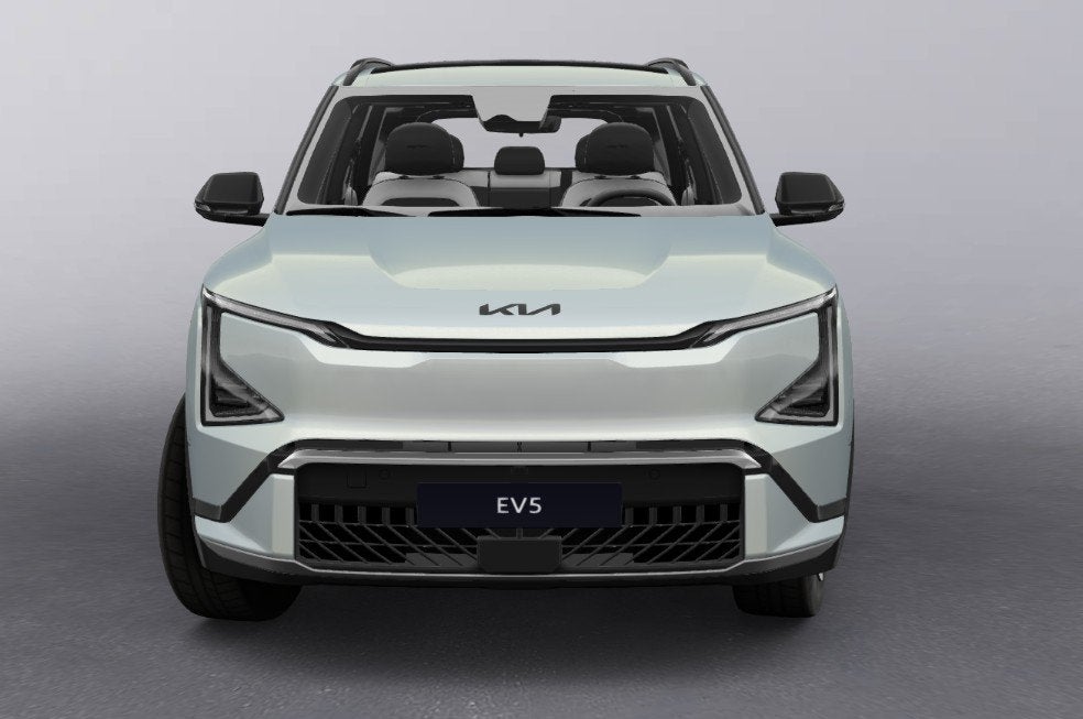 Kia EV5 GT-PlusLine 81.4 kWh *VERWACHT* Onderweg-naar-dealer, Auto's, Kia, Nieuw, Lichtsensor, SUV of Terreinwagen, Zilver of Grijs