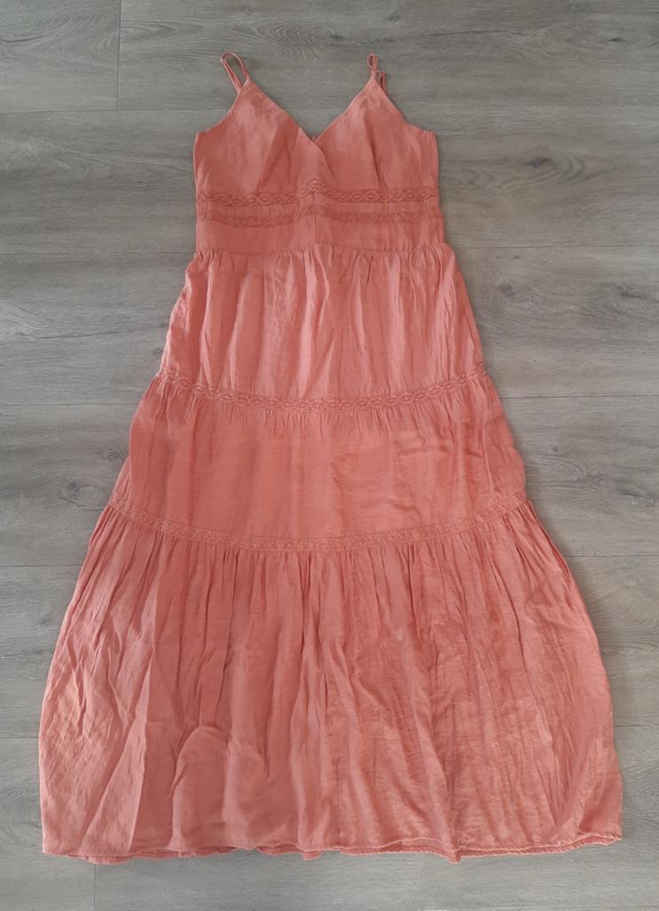 Rue de Femme terra zomerjurk maat M, Kleding | Dames, Maat 38/40 (M), Rue de Femme, Oranje, Ophalen of Verzenden