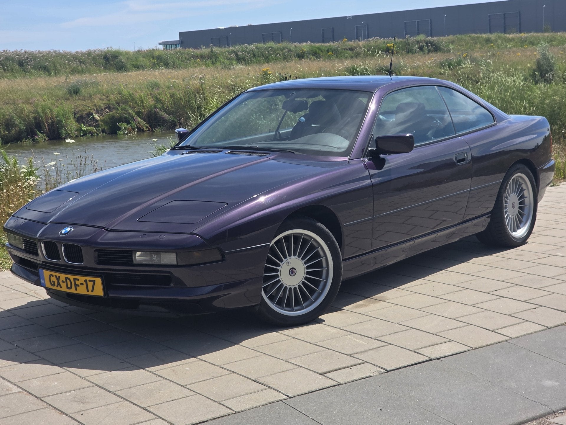 BMW 8 Serie 850 CI V12 AUT. 1993 UNIEKE KLEUR! DAYTONA VIOLE, Auto's, Oldtimers, Automaat, Achterwielaandrijving, Overige kleuren