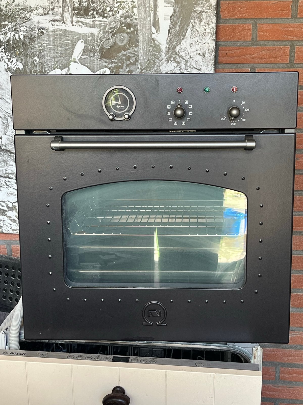 Neff Mega 4544C Nostalgie Inbouw Oven - Gebruikt, Witgoed en Apparatuur, Ophalen, Gebruikt, Hete lucht, Heteluchtoven