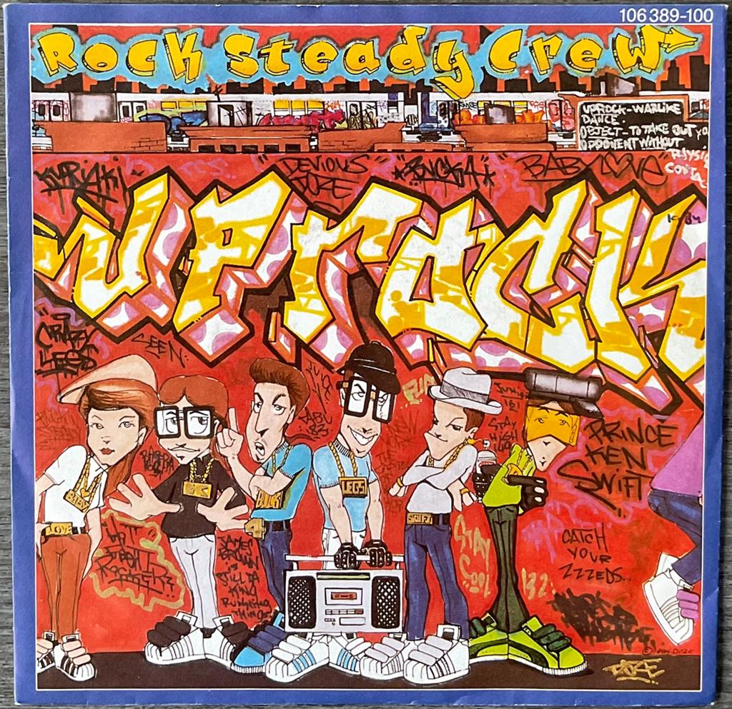Rock Steady Crew - Uprock (‘84) ALS NIEUW (UKop64), Cd's en Dvd's, Vinyl Singles, Verzenden, Single