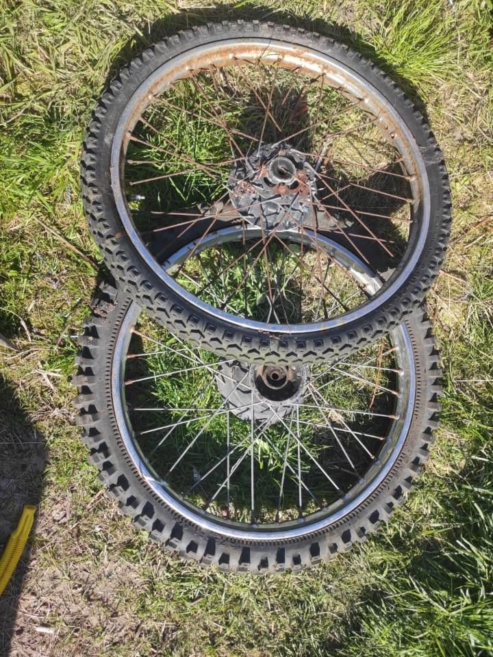 Honda MTX banden, Ophalen, Gebruikt