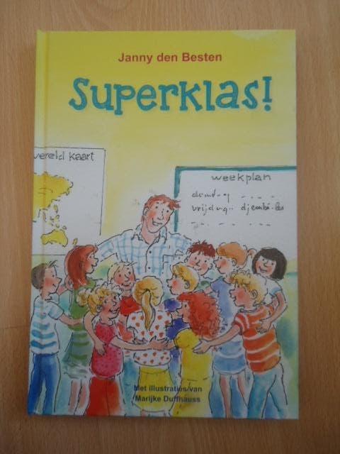 Superklas! Janny den Besten AVI 5, Ophalen of Verzenden, Zo goed als nieuw, Fictie algemeen