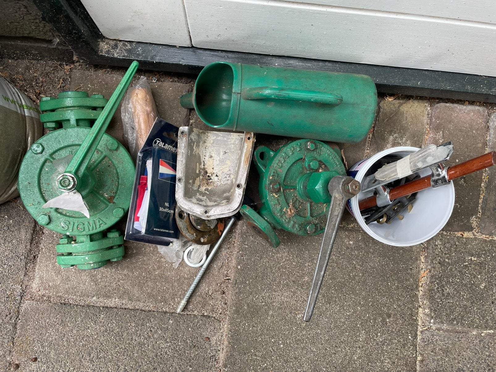 Restant boot spullen, Ophalen, Gebruikt, Overige typen