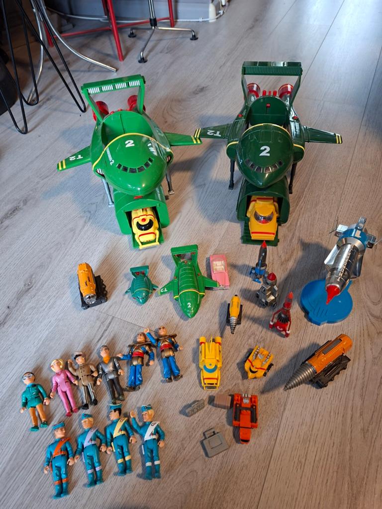 Thunderbirds verzameling, Verzamelen, Poppetjes en Figuurtjes, Ophalen of Verzenden, Gebruikt