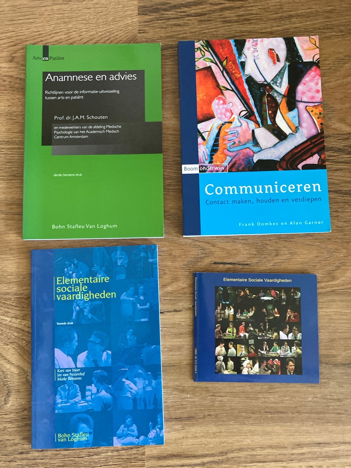 Medische communicatie boeken: Anamnese, Communiceren, Boeken, Ophalen, Gamma, Zo goed als nieuw, HBO