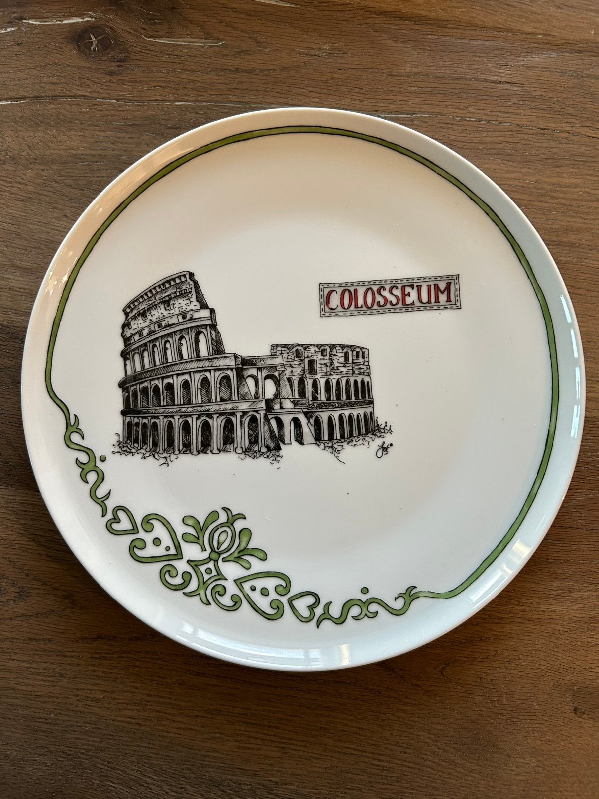 6 pizzaborden 🍕 Collezione Italiana - World van Jet, Ophalen, Gebruikt, Overige merken, Keramiek