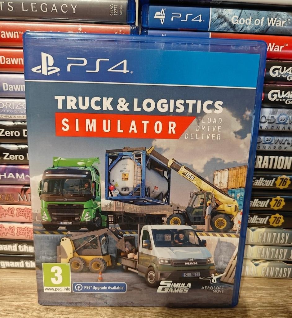 Truck & logistics simulator playstation 4, ., 1 speler, Ophalen of Verzenden, Zo goed als nieuw
