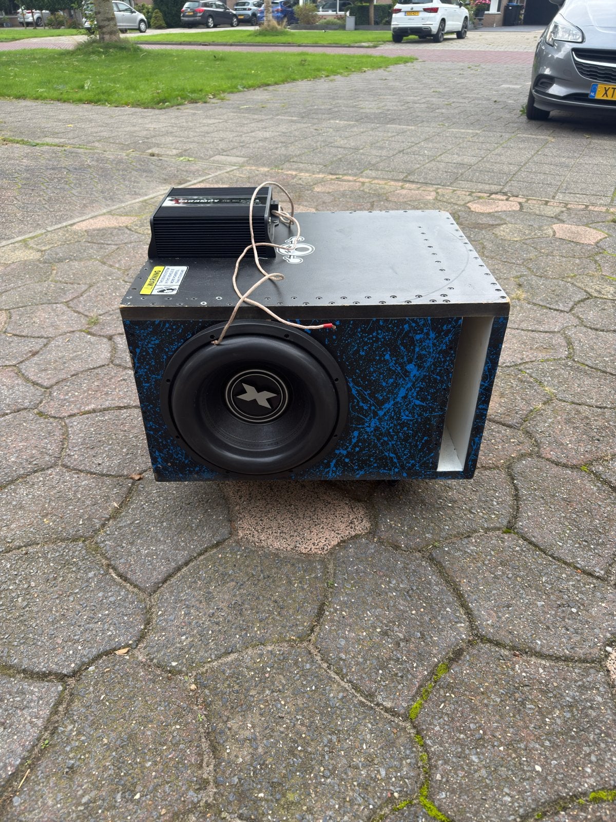 Subwoofer excursion 2x1 ohm, Ophalen of Verzenden, Gebruikt
