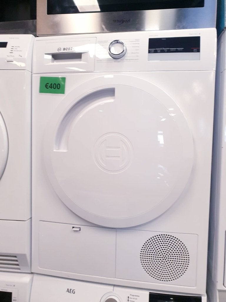 condens droger Bosch 7kg INC GARANTIE, Witgoed en Apparatuur, Ophalen, 6 tot 8 kg, Anti-kreukfase, Zo goed als nieuw