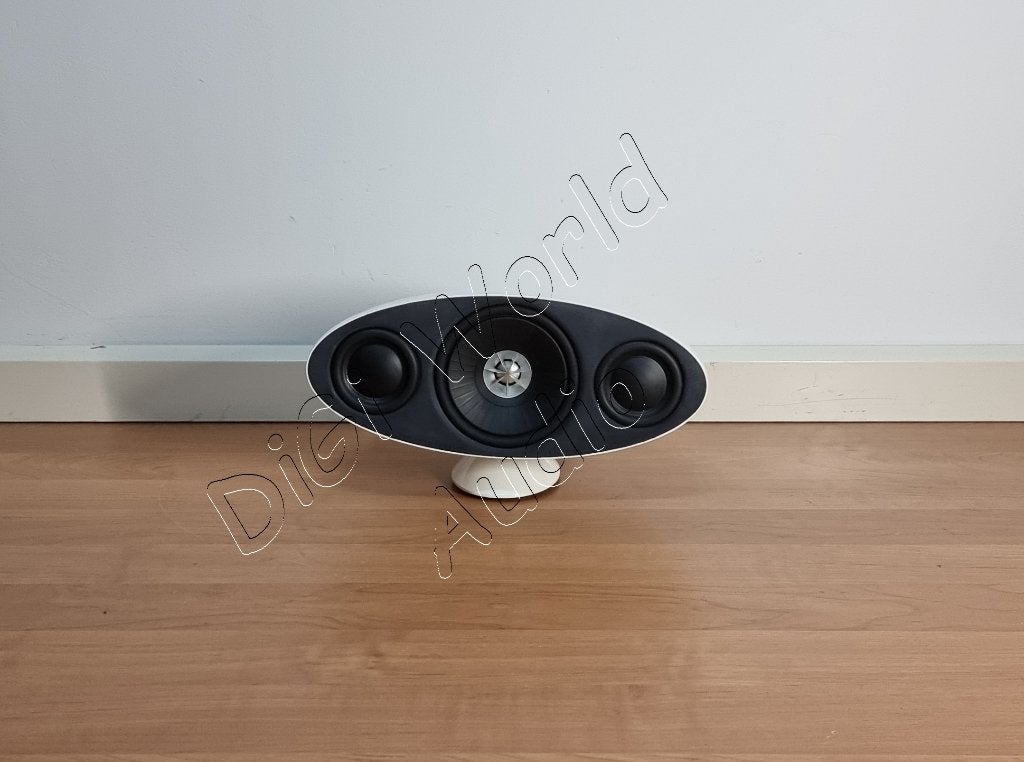 KEF KHT3005SE center speaker in het hoogglans wit, Overige merken, Geschikt voor surround/home cinema, Ophalen of Verzenden, Zo goed als nieuw