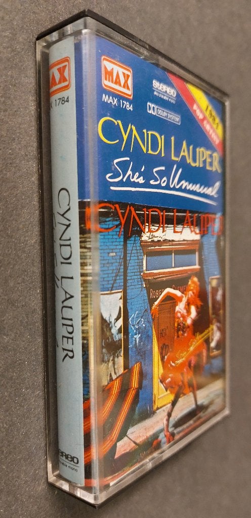 Cyndi Lauper CASSETTE Indonesie She's So Unusual, Gebruikt, Verzenden, 1 bandje, NvT