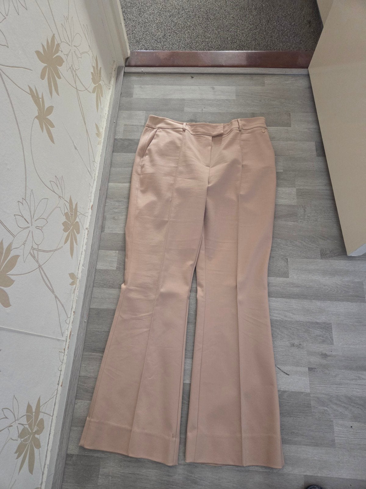 Josh V flared broek maat 2XL zo goed als nieuw 2x gedragen, Kleding | Dames, Beige, Maat 46/48 (XL) of groter, Ophalen of Verzenden