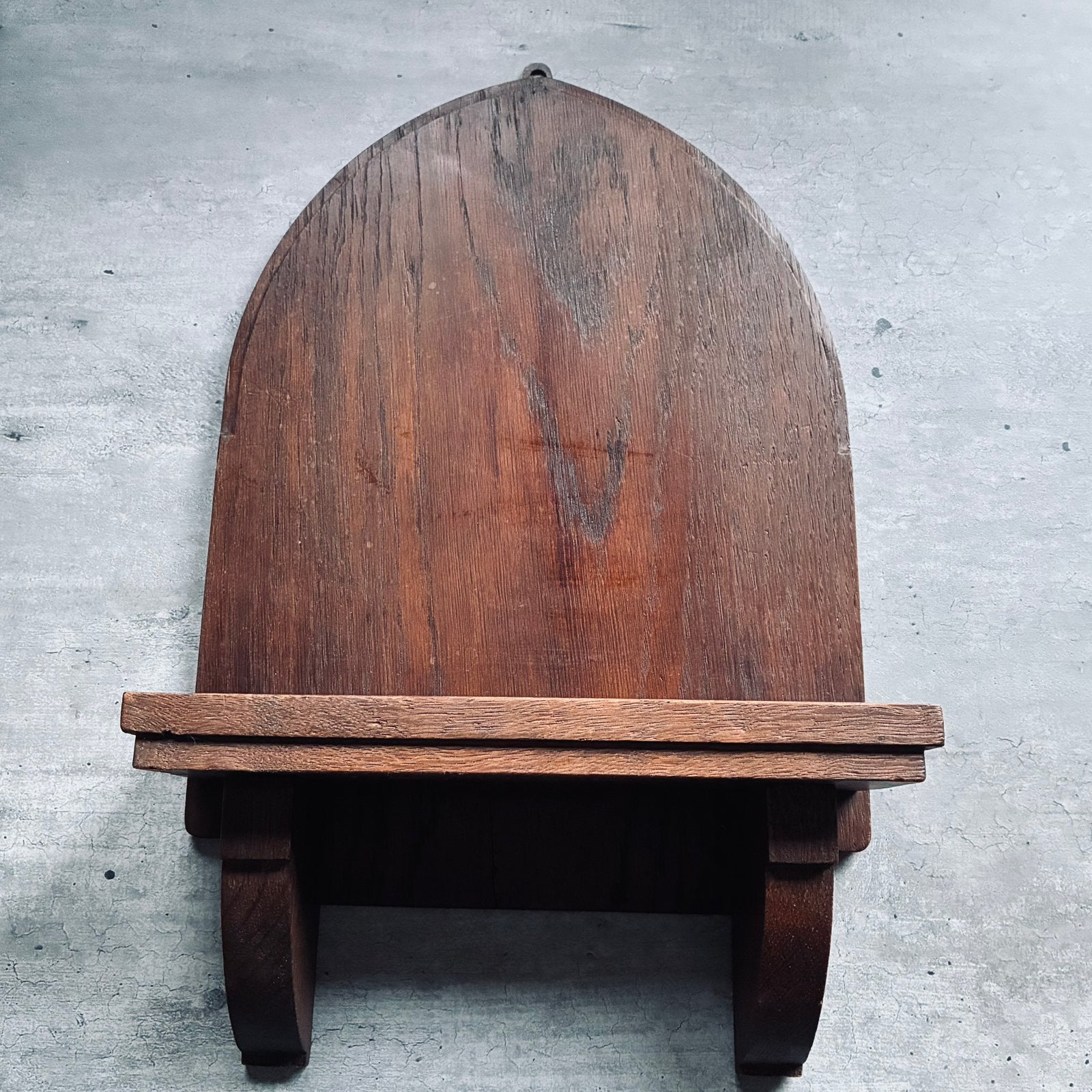Antieke houten console voor bv. beeld, Antiek en Kunst, Ophalen of Verzenden
