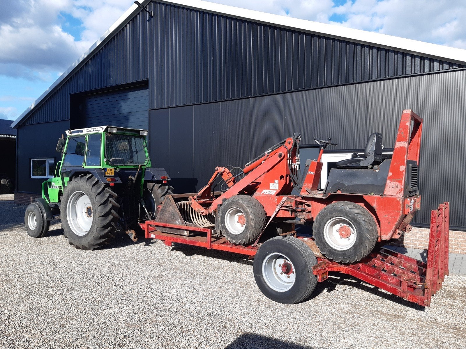 Oprijwagen/machinetransporter  met kenteken, Ophalen, Overige, Transport