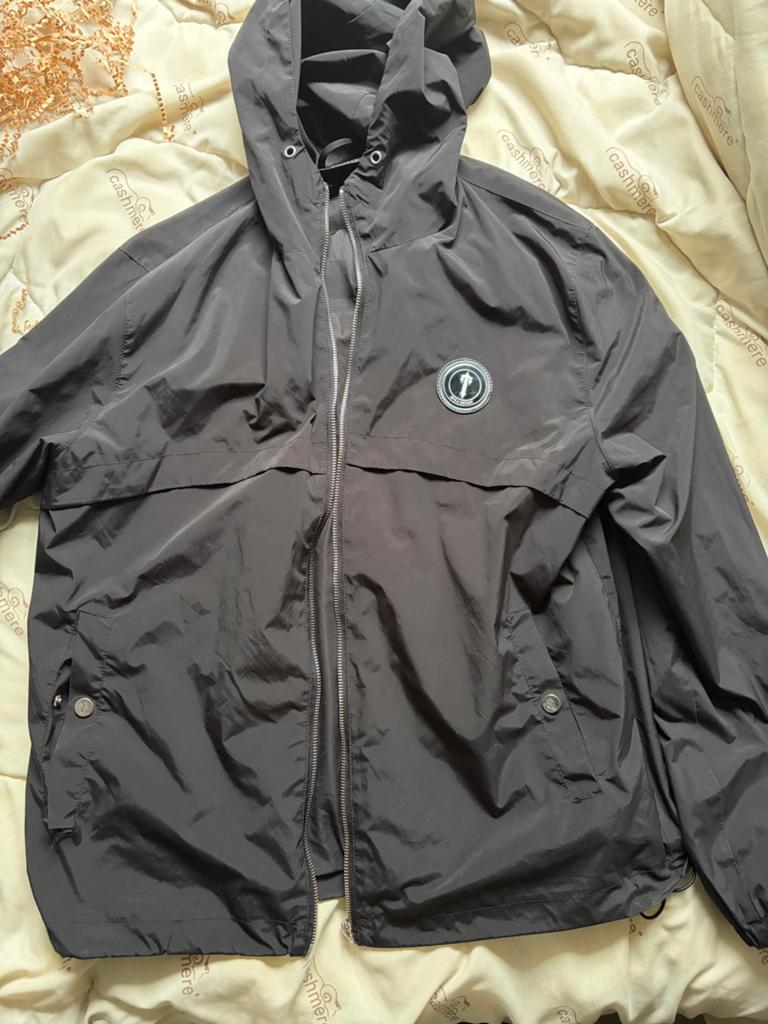 Trapstar Irongate T Jacket - Zwart - Maat M, Kleding | Heren, Jassen | Zomer, Zo goed als nieuw, Maat 52/54 (L), Zwart, Ophalen of Verzenden