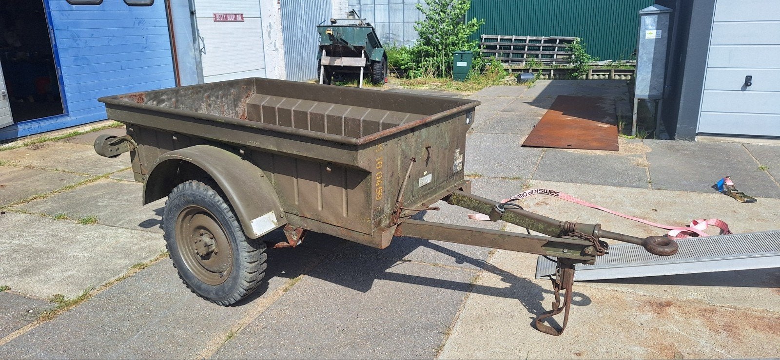 1/4 ton.  aanhanger   jeep landrover, Ophalen, Landmacht, Amerika
